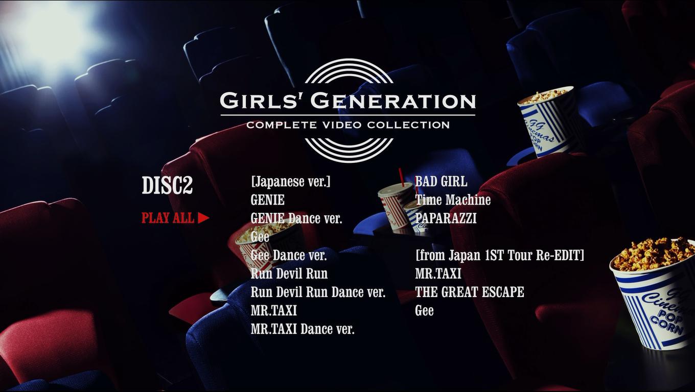 Generation Complete Video Collection 少女時代 GIRLS